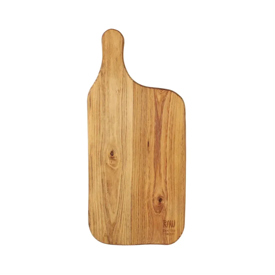 Tabla de cortar Raw teca, 37,5x17 cm