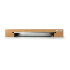 Tabla de cortar roble con 1 bandeja, 32x48 cm