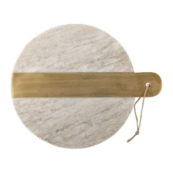 Tabla de cortar Villette de mármol 25x30,5 cm, Natural