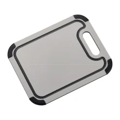 Tabla para cortar Sibel, de plástico con patas de silicona, 29,8 x 23,5 cm