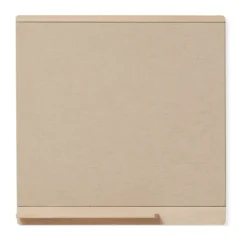 Tablón de corcho Rim 75x75 cm, Roble blanco