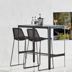 Taburete alto Breeze, Black