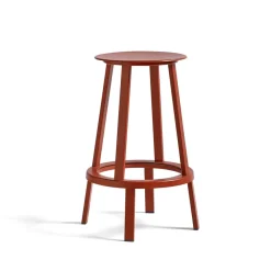 Taburete alto Revolver, Red, low