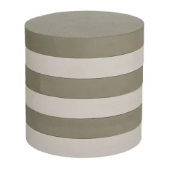 Taburete apilable Iro, Olive-clay