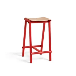 Taburete bajo Taburete 8, 65 cm, Signal red