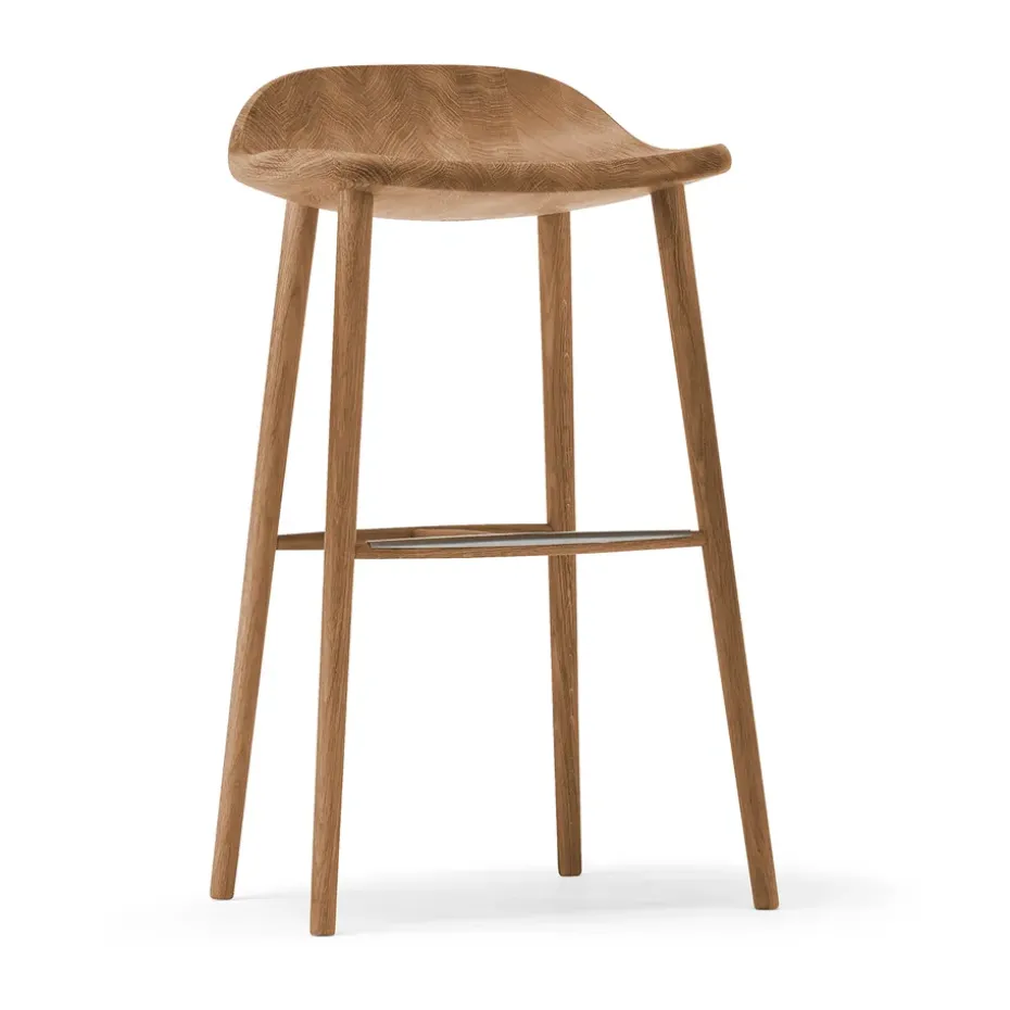Taburete bar Miss Holly H78, Roble naturalell olja