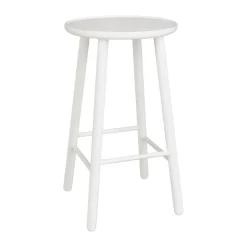 Taburete bar ZigZag 63 cm, Abedul blanco