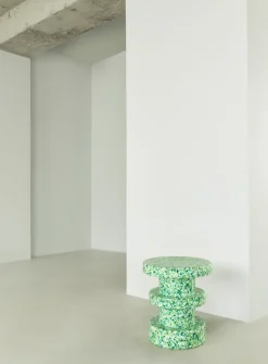 Taburete Bit Stack, Verde