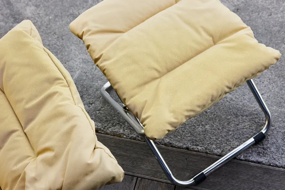 Taburete Chico Soft, Dusty yellow