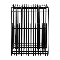 Taburete Curva, negro