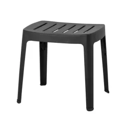 Taburete Cut, Black, aluminium