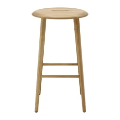 Taburete de bar Norrabo 65 cm, Naturlackad ek