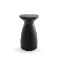 Taburete Fungi, Negro
