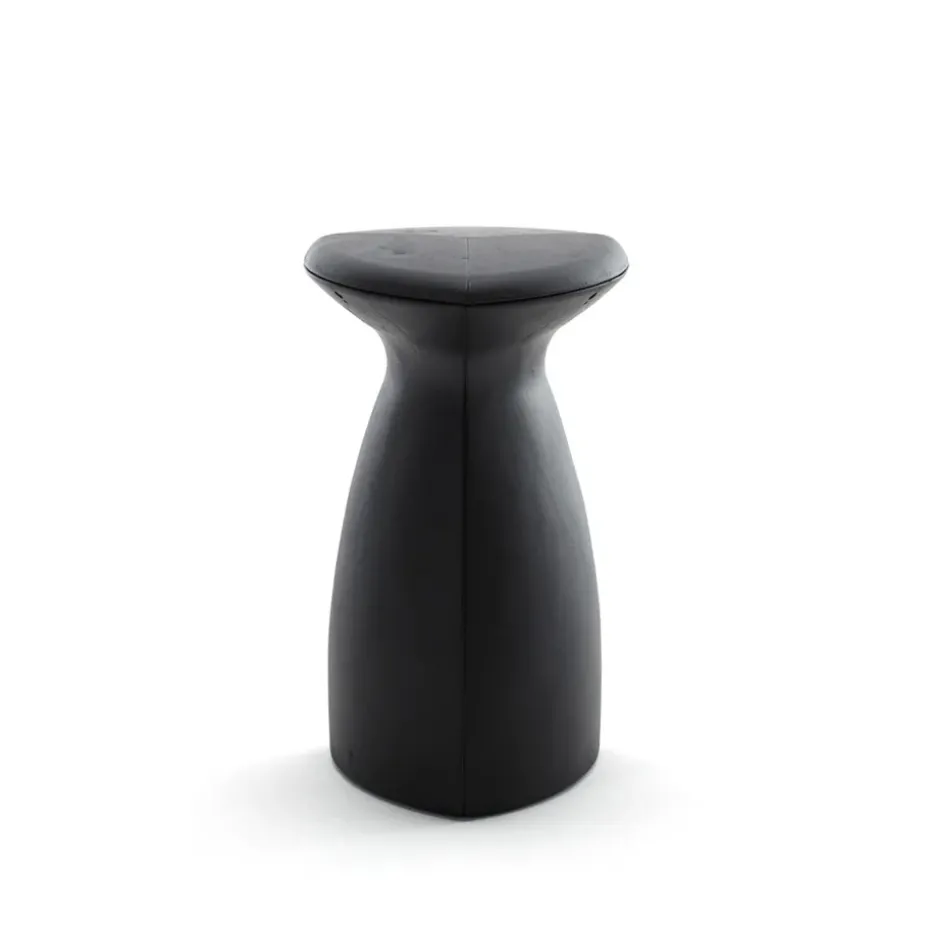 Taburete Fungi, Negro