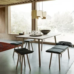 Taburete Georg, roble