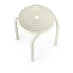 Taburete Groove 45 cm, Masilla