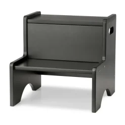 Taburete infantil Step Up, Negro