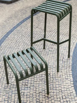 Taburete Palissade, Olive
