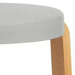 Taburete Tap, gris-roble