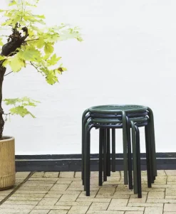 Taburete Vig, Verde