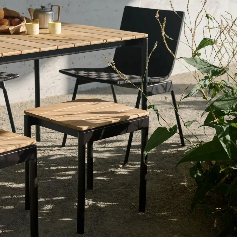 Taburete Ville Outdoor AV47 , Warm black