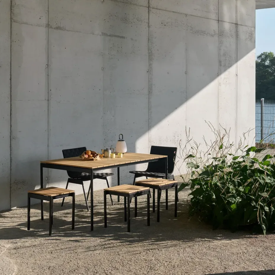 Taburete Ville Outdoor AV47 , Warm black