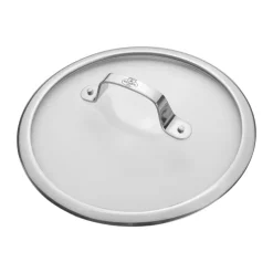 Tapa de vidrio Ballarini con mango de acero inoxidable, 24 cm