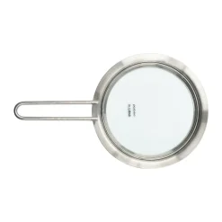 Tapa de vidrio Eva Trio acero inoxidable reciclado, Ø13 cm