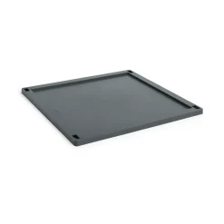 Tapa grande Colour Crate Square plastic, Charcoal