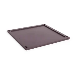Tapa grande Colour Crate Square plastic, Bordeaux