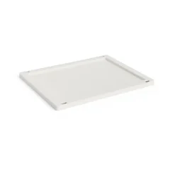 Tapa mediana Colour Crate plastic, Off white