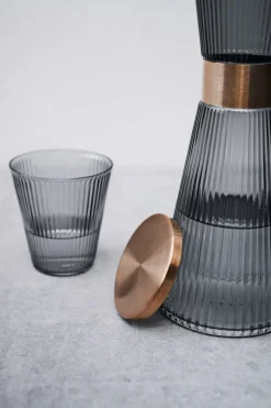 Tapa para jarra de agua Grand Cru Nouveau, Acero patinado