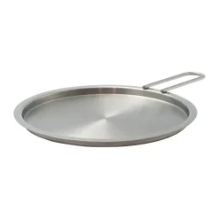 Tapa para plato Eva Trio de acero inoxidable reciclado, Ø20 cm