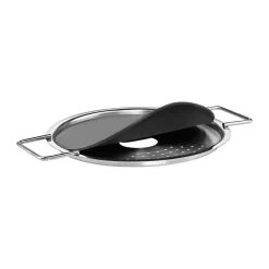 Tapa vertedora Eva Trio de acero inoxidable reciclado, Ø16 cm