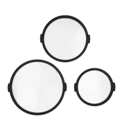 Tapas de vidrio para cuencos premium Nordwik, 3 piezas