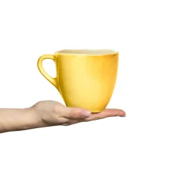 Taza Basic organic 60 cl, Amarillo