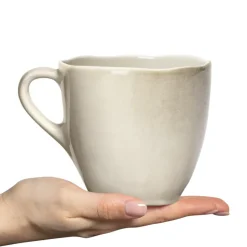 Taza Basic organic 60 cl, arena