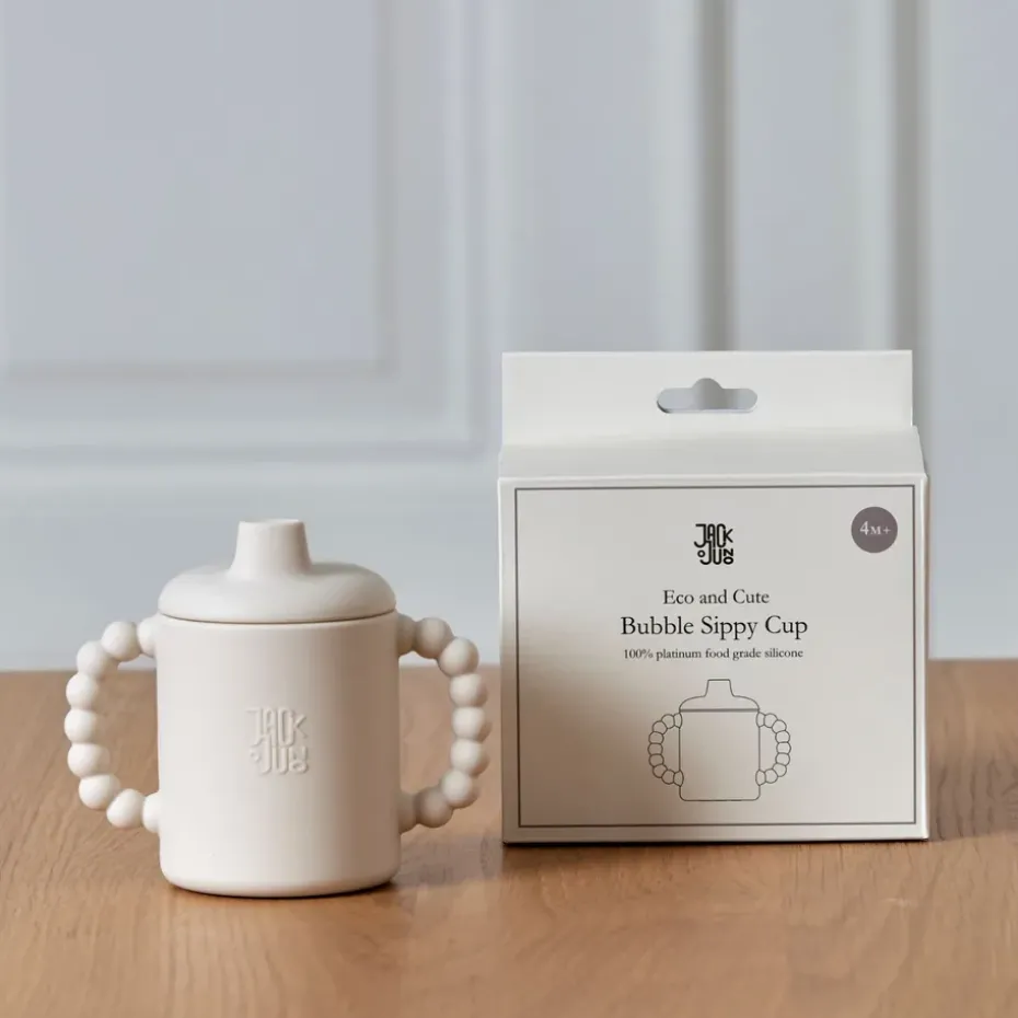 Taza con boquilla Bubble 15 cl, Cream