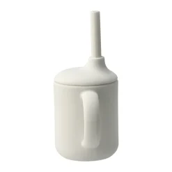 Taza con pajita Idun de silicona 120 ml, Vanilla