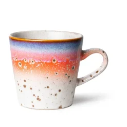 Taza de café americano 70's, 27 cl, Asteroides