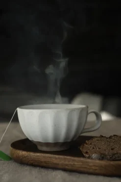Taza de té Ernst Ø11,8 cm, Blanco