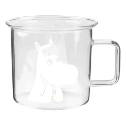 Taza de vidrio Moomin transparente 35 cl, Snorkmaiden