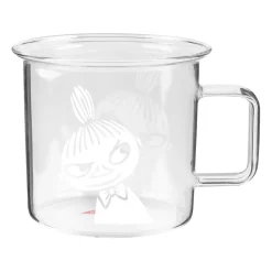 Taza de vidrio Moomin transparente 35 cl, Little My