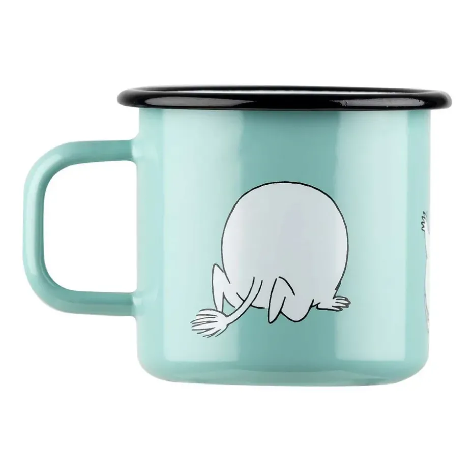 Taza esmalatada Moomin Retro 37 cl, Mint