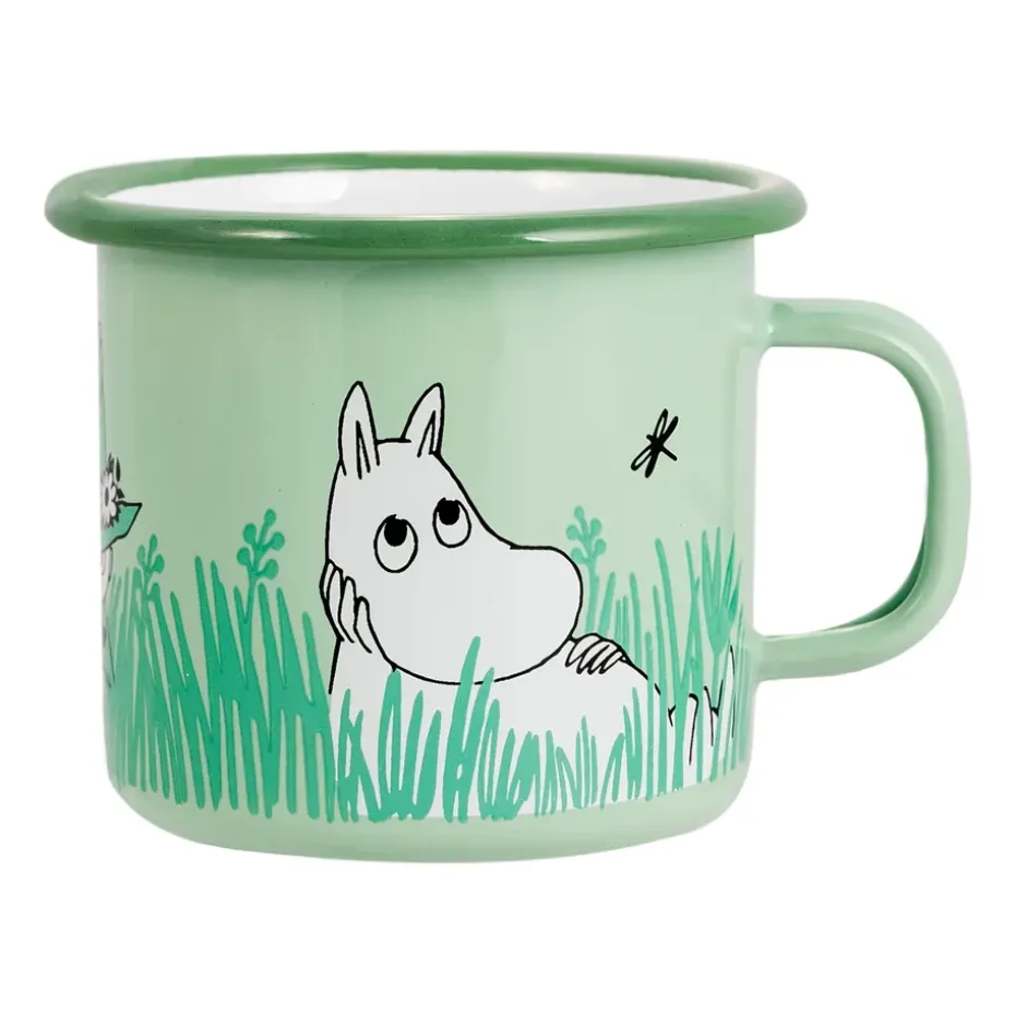 Taza esmaltada Boys 25 cl, verde