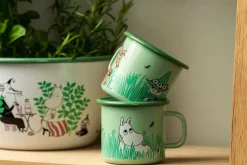 Taza esmaltada Boys 25 cl, verde