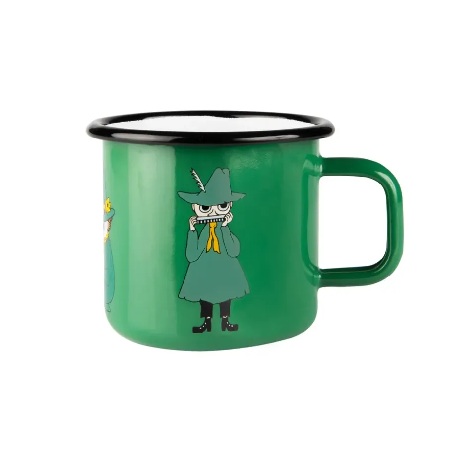 Taza esmaltada Snusmumriken 37 cl, Verde