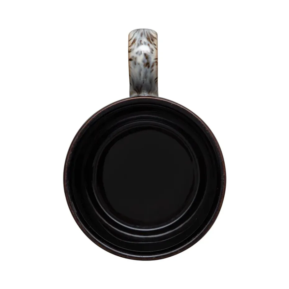 Taza espresso Halo brew 10 cl, azul-gris-negro