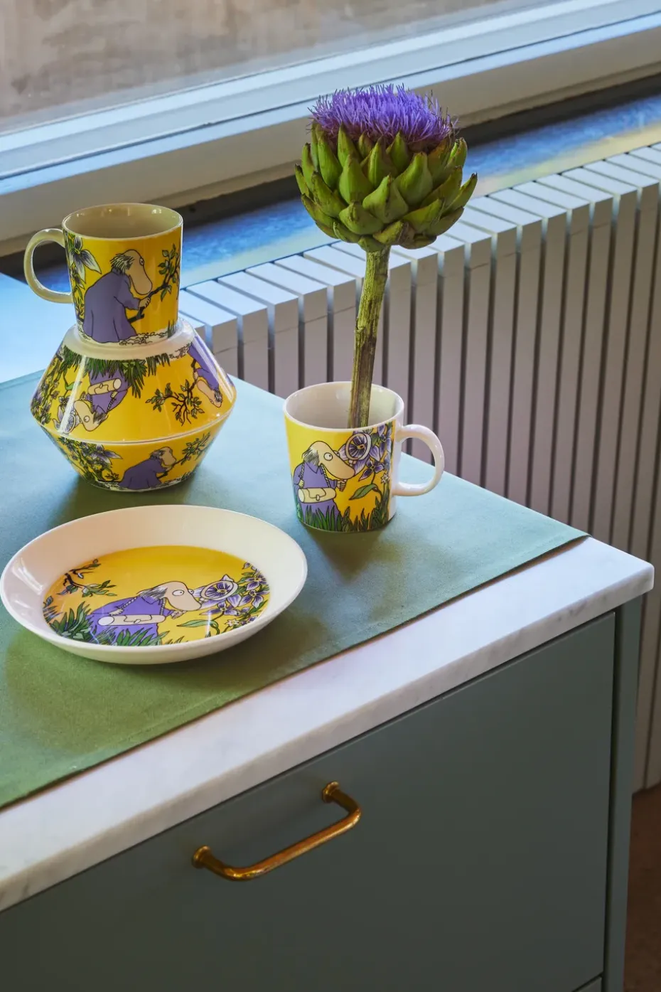 Taza Hemulen 30 cl, Amarillo