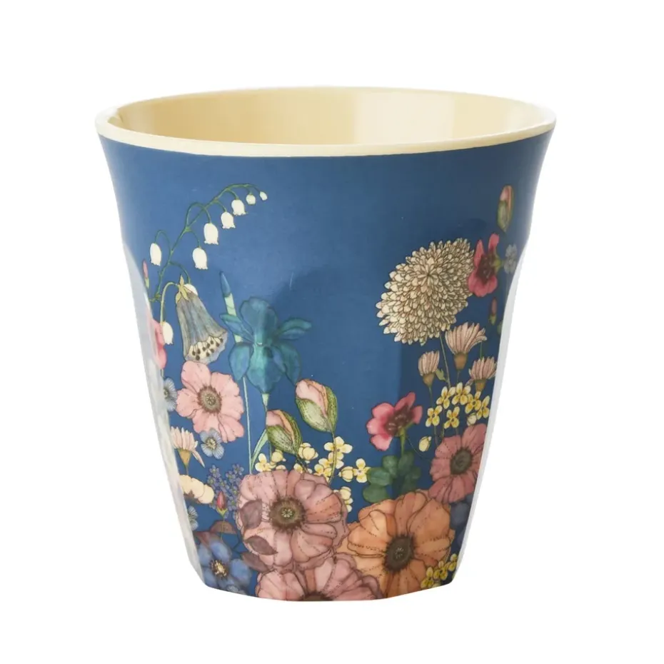 Taza melamina Rice mediana, Flower collage